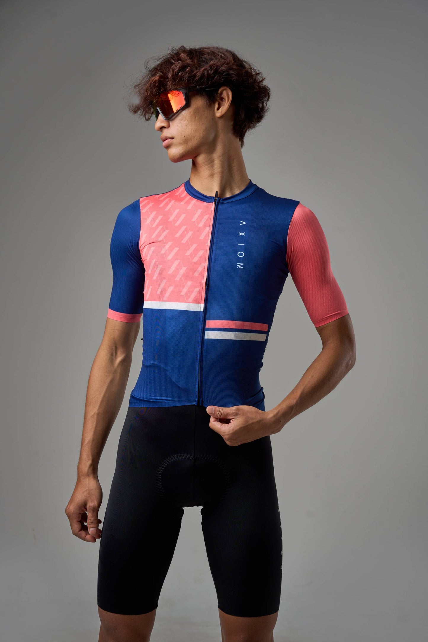 MEN TIRA | PHI JERSEY (NAVY AND LIGHT ORANGE)